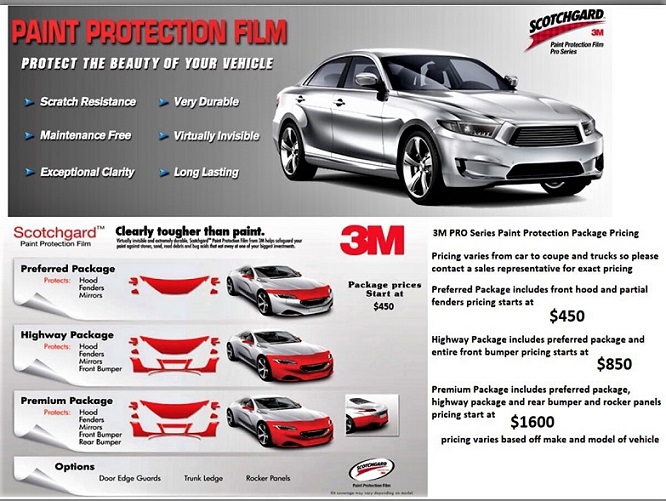3m Car Paint Protection Film Price